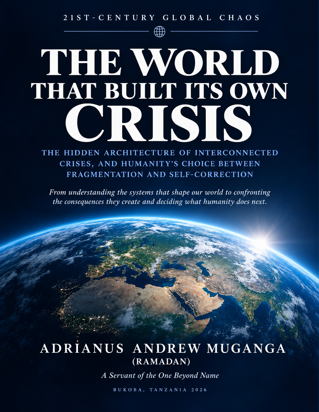 The World That Built Its Own Crisis: 21st-Century Global Chaos: The Hidden Architecture of Interconnected Crises, and Humanity’s Choice Between Fragmentation and Self-Correction book by Adrianus Muganga